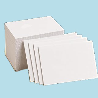 White Printable PVC Cards for ID Card and Aadhaar Card Printing