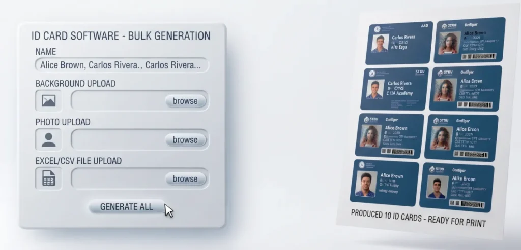 Bulk ID Card Generator