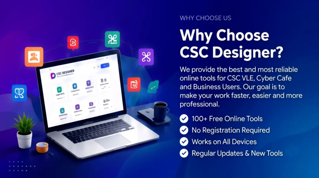 Smart CSC Tools online tools for CSC operators and cyber cafes